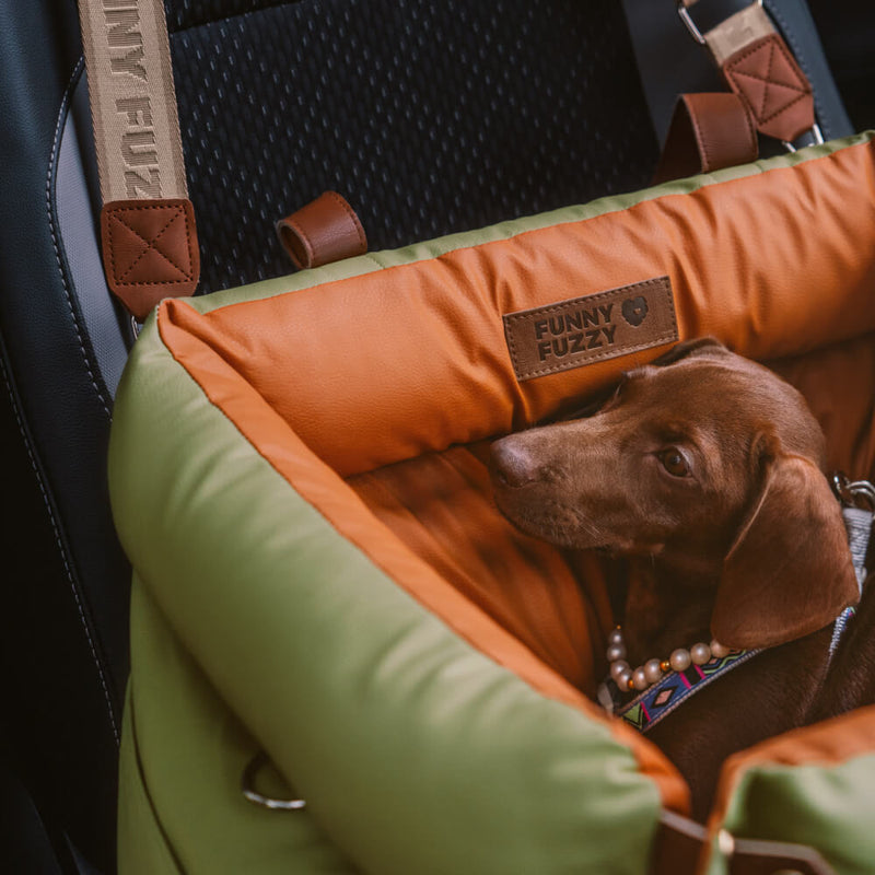 Hundeautositz | Luxus Bequem Sicher Tragbar Langlebig Rutschfest-Luzern Mode