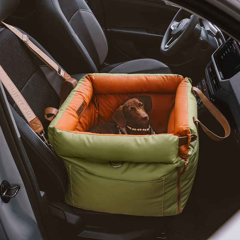 Hundeautositz | Luxus Bequem Sicher Tragbar Langlebig Rutschfest-Luzern Mode
