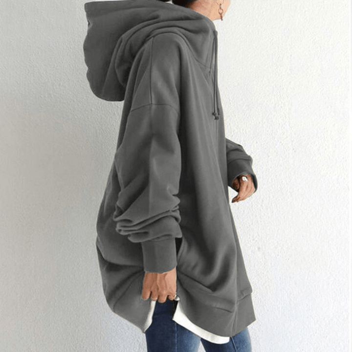 Unisex Oversized Kapuzenpullover mit Reißverschluss für Damen und Herren-Luzern Mode
