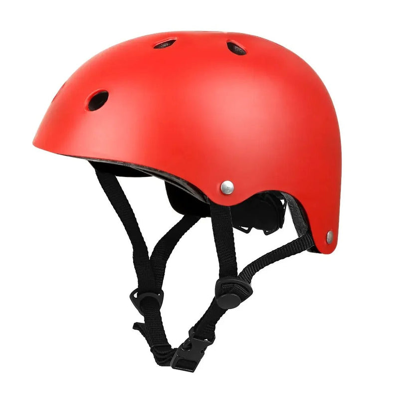 Fahrradhelm | Universal Bequem Atmungsaktiv Verstellbar Langlebig-Rot-S (51–55 cm)-Luzern Mode