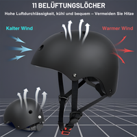 Fahrradhelm | Universal Bequem Atmungsaktiv Verstellbar Langlebig-Luzern Mode