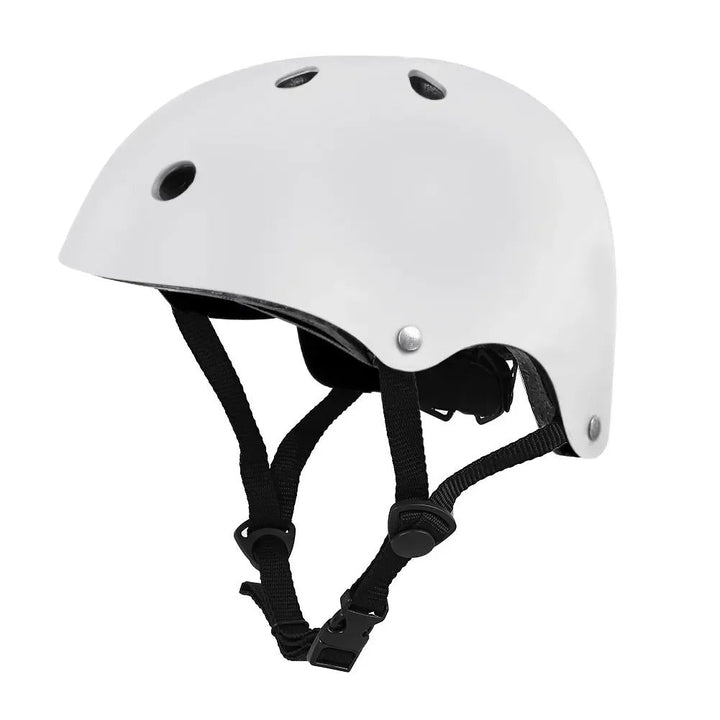 Fahrradhelm | Universal Bequem Atmungsaktiv Verstellbar Langlebig-Weiß-S (51–55 cm)-Luzern Mode