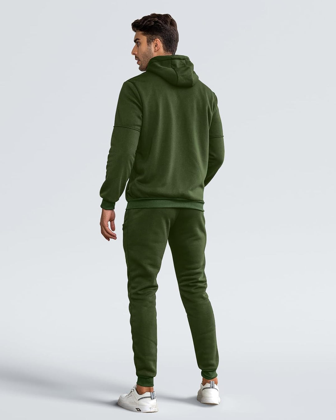 Herren Jogginganzug Kapuzenpullover und Jogginghose Set-Luzern Mode