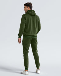 Herren Jogginganzug Kapuzenpullover und Jogginghose Set-Luzern Mode