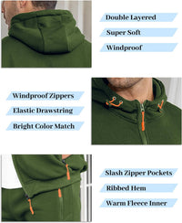 Herren Jogginganzug Kapuzenpullover und Jogginghose Set-Luzern Mode
