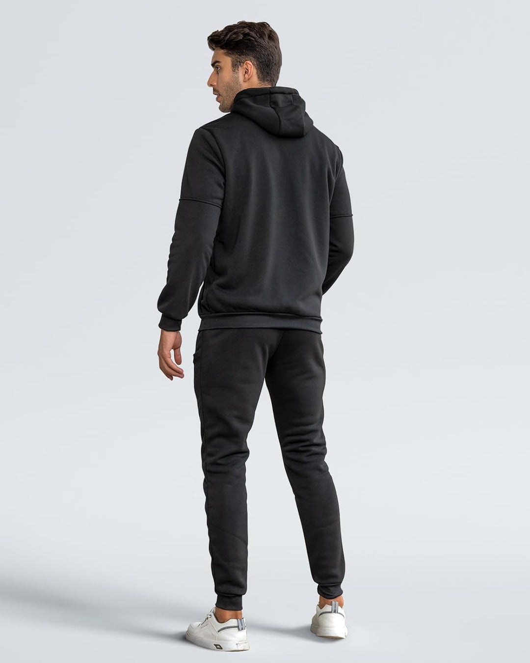 Herren Jogginganzug Kapuzenpullover und Jogginghose Set-Luzern Mode