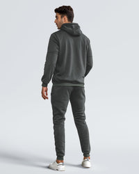 Herren Jogginganzug Kapuzenpullover und Jogginghose Set-Luzern Mode