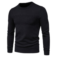 Herren Strickpullover mit Strukturmuster - Bequem & Stilvoll-Luzern Mode