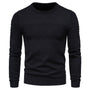 Herren Strickpullover mit Strukturmuster - Bequem & Stilvoll-Schwarz-M-Luzern Mode