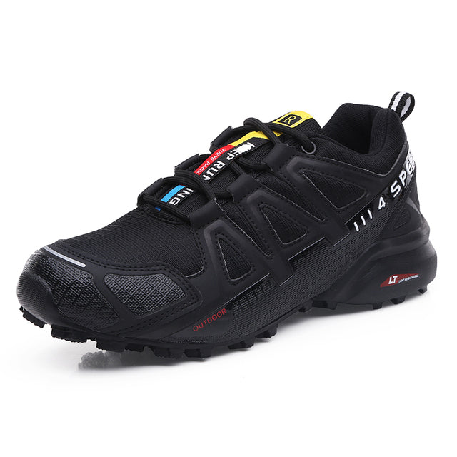Herren Wanderschuhe Atmungsaktiv Rutschfest Outdoor-Schwarz-39-Luzern Mode