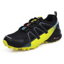 Herren Wanderschuhe Atmungsaktiv Rutschfest Outdoor-Schwarz-Gelb-39-Luzern Mode