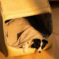 Hundebett | Zelt Bequem Luxus Weich Gemütlich Atmungsaktiv Geschützt Langlebig-Luzern Mode