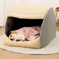 Hundebett | Zelt Bequem Luxus Weich Gemütlich Atmungsaktiv Geschützt Langlebig-Luzern Mode