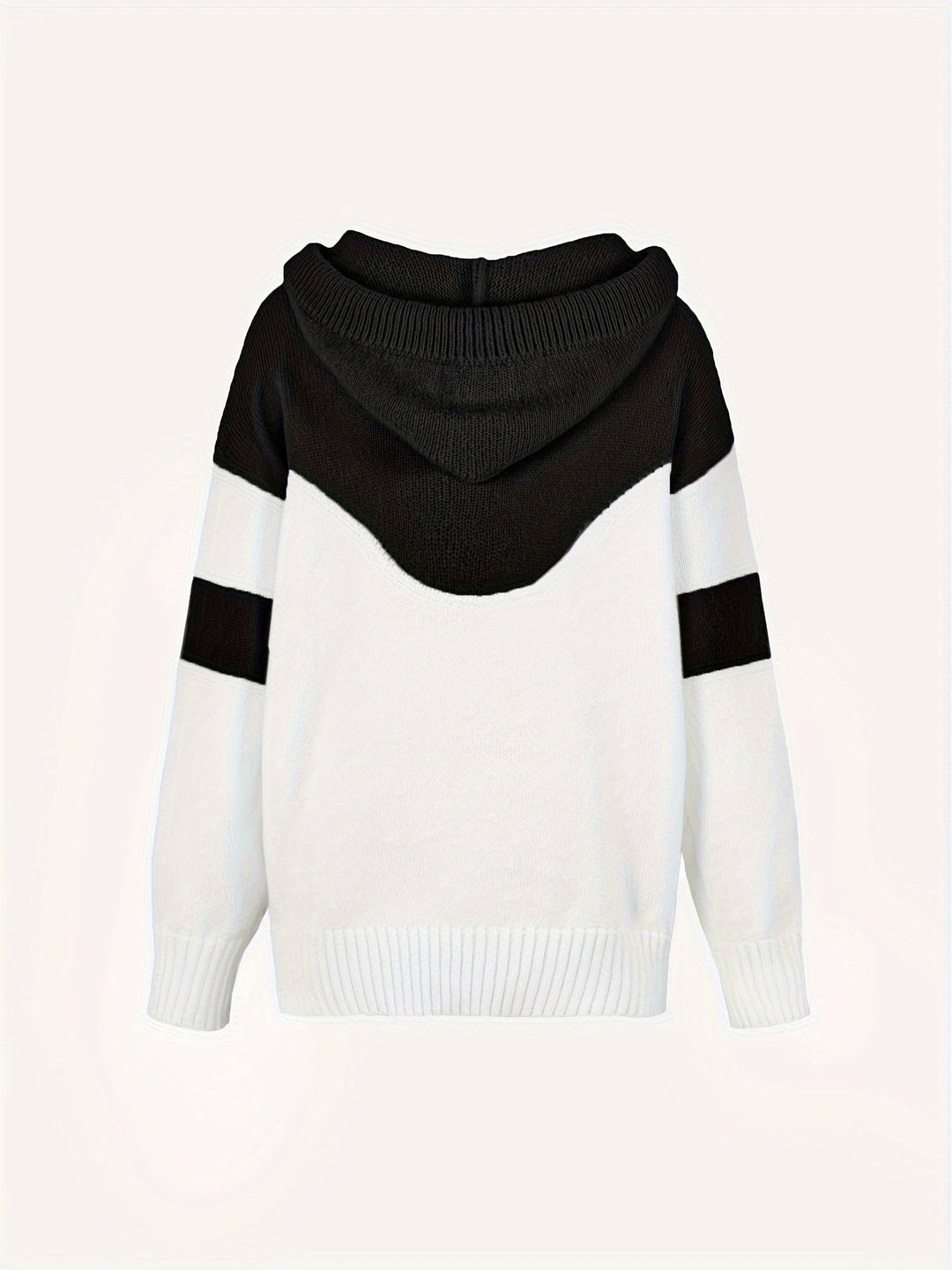 Gemütlicher Damen-Pullover mit Kapuze und Kängurutasche-Luzern Mode