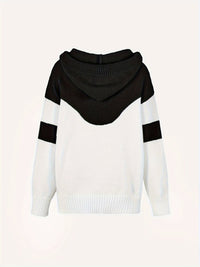 Gemütlicher Damen-Pullover mit Kapuze und Kängurutasche-Luzern Mode