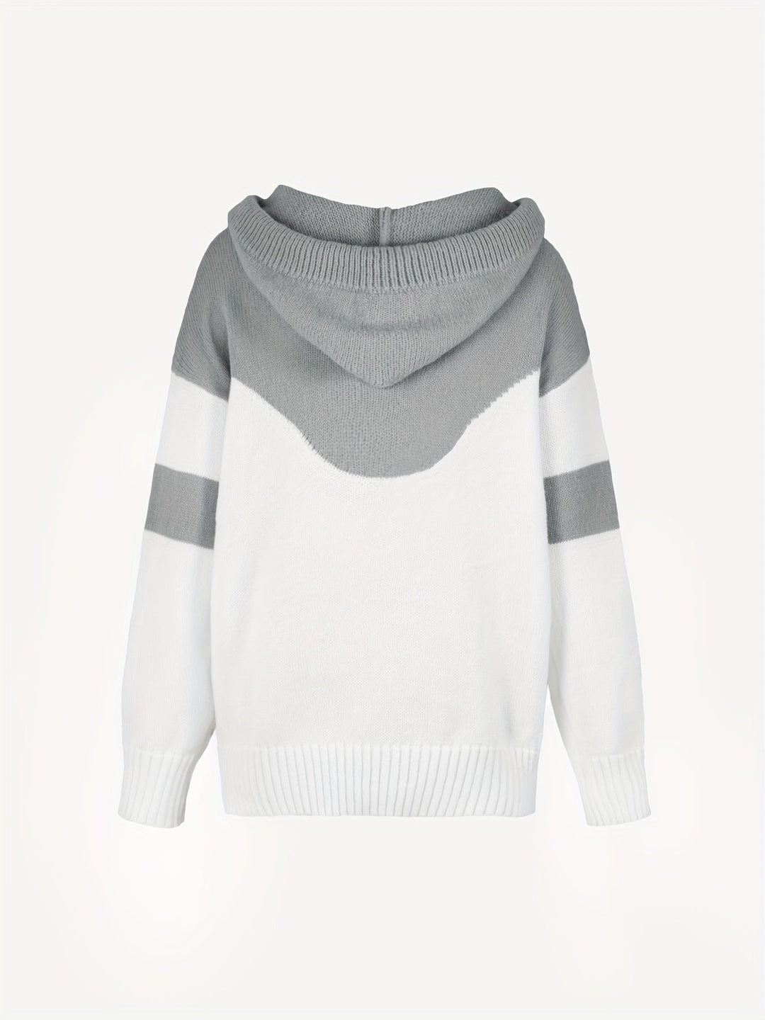 Gemütlicher Damen-Pullover mit Kapuze und Kängurutasche-Luzern Mode