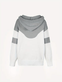 Gemütlicher Damen-Pullover mit Kapuze und Kängurutasche-Luzern Mode