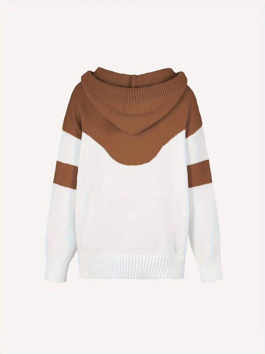 Gemütlicher Damen-Pullover mit Kapuze und Kängurutasche-Luzern Mode