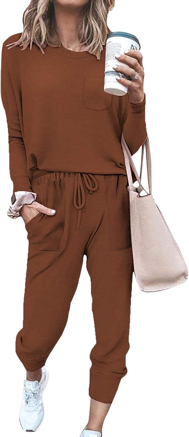 Damen Freizeit Jumpsuit mit Taschen und Langarm Design-Luzern Mode