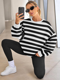 Oversized Damen Sweatshirt - Bequemes Freizeit Oberteil für Stil und Komfort-Luzern Mode