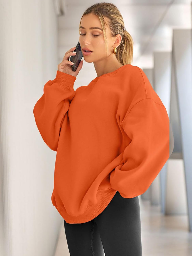 Oversized Damen Sweatshirt - Bequemes Freizeit Oberteil für Stil und Komfort-Luzern Mode