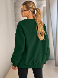 Oversized Damen Sweatshirt - Bequemes Freizeit Oberteil für Stil und Komfort-Luzern Mode