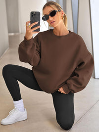 Oversized Damen Sweatshirt - Bequemes Freizeit Oberteil für Stil und Komfort-Luzern Mode