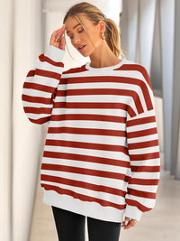 Oversized Damen Sweatshirt - Bequemes Freizeit Oberteil für Stil und Komfort-Luzern Mode