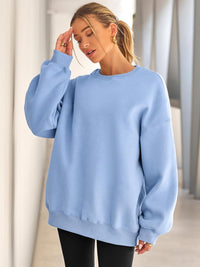 Oversized Damen Sweatshirt - Bequemes Freizeit Oberteil für Stil und Komfort-Luzern Mode