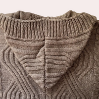 Herren Strickjacke mit Knopfdetail - Weiche Baumwolle-Luzern Mode