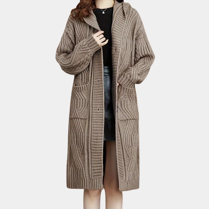 Herren Strickjacke mit Knopfdetail - Weiche Baumwolle-Luzern Mode