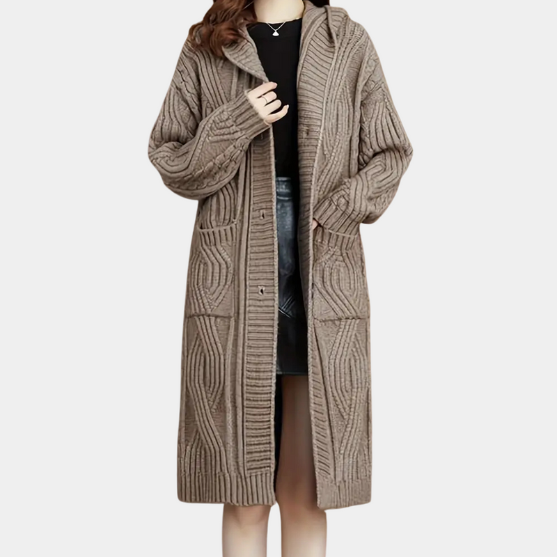 Herren Strickjacke mit Knopfdetail - Weiche Baumwolle-Luzern Mode