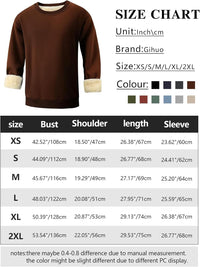 Herren Fleece Pullover Winter Warm Sweatshirt Langarm-Luzern Mode