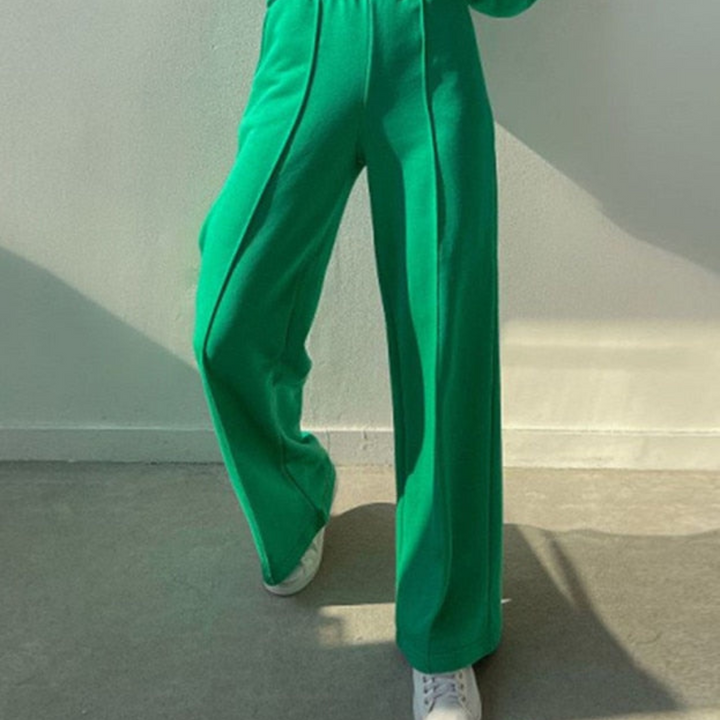 Damen Oversize Sweatshirt und Jogginghose Set Casual-Luzern Mode