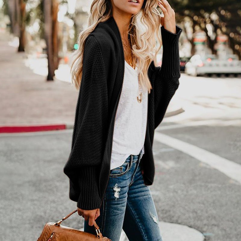 Oversized Damen Strickjacke - Bequemer Herbst-Cardigan-Luzern Mode