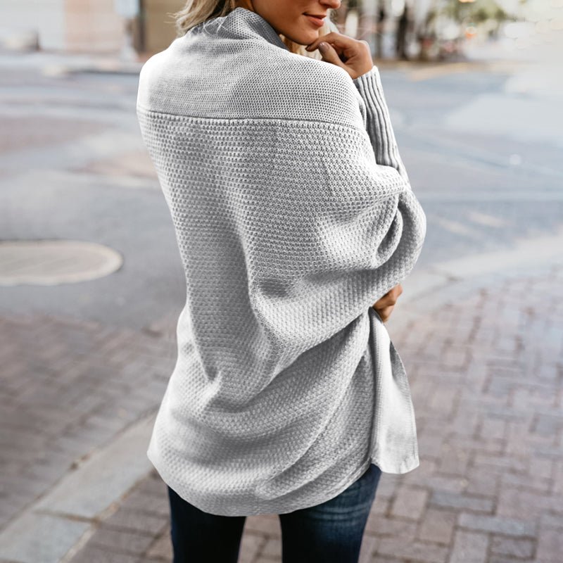 Oversized Damen Strickjacke - Bequemer Herbst-Cardigan-Luzern Mode