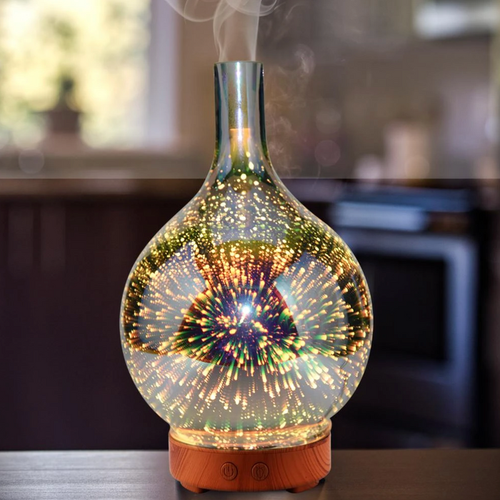 Aromadiffuser | Beruhigend | Farbenfroh | LED | Langlebig | Stilvoll | Vielseitig-Luzern Mode
