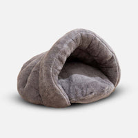 Hundebett für kleine Hunde | Komfortabel, Sicher, Gemütlich, Weich, Warm, Anti-Angst-Grau-Luzern Mode