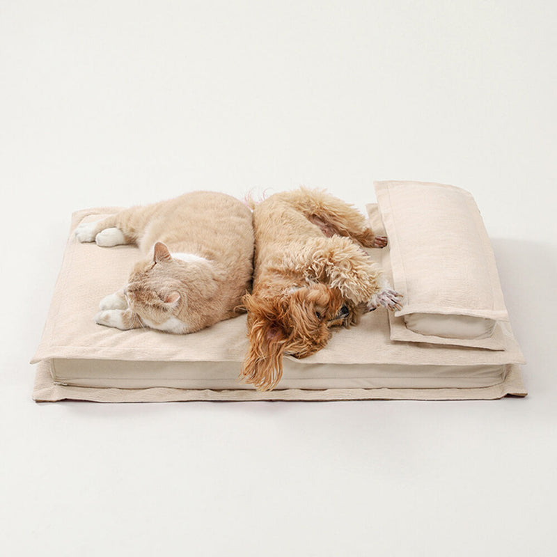 Hundebett | Beruhigend Stressreduzierend Komfortabel Weich-Luzern Mode