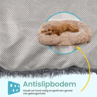 Hundebett | Memory Foam, Beruhigend, Komfortabel, Luxus, Vielseitig, Langlebig-Luzern Mode