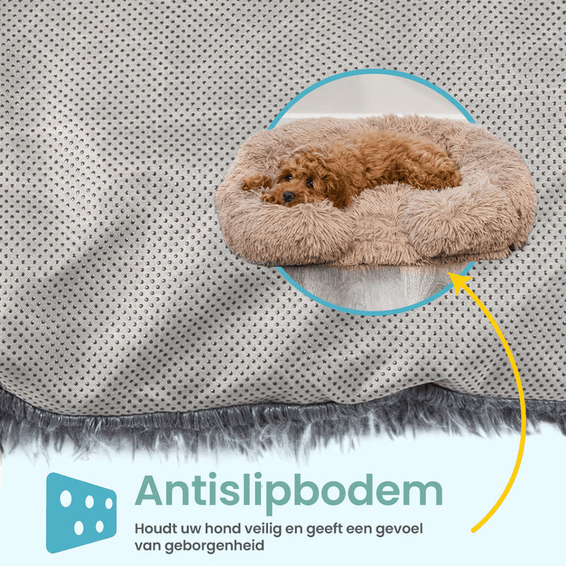 Hundebett | Memory Foam, Beruhigend, Komfortabel, Luxus, Vielseitig, Langlebig-Luzern Mode