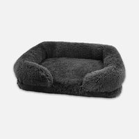 Hundebett | Memory Foam, Beruhigend, Komfortabel, Luxus, Vielseitig, Langlebig-Schwarz-S-Luzern Mode