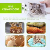 Katzenspray | Beruhigend, Silbertwein, Natürlich, Entspannend, Langlebig-Luzern Mode