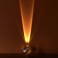 Tischlampe | Oval Kristall Stilvoll Einzigartig Vielseitig Langlebig LED-Luzern Mode
