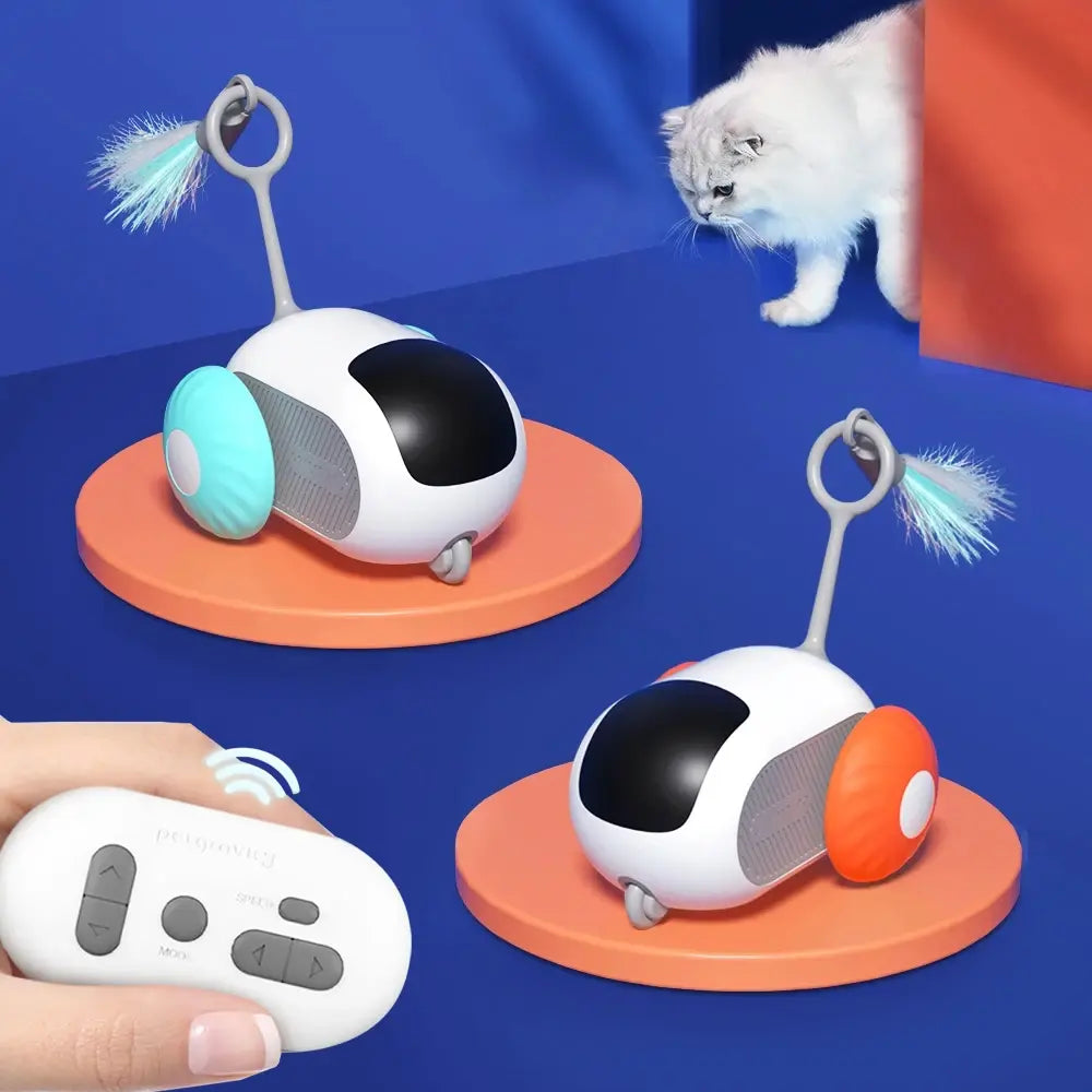 Steuerbares Katzenspielzeug | USB Aufladbar | Smart | Langlebig | Automatisch-Luzern Mode