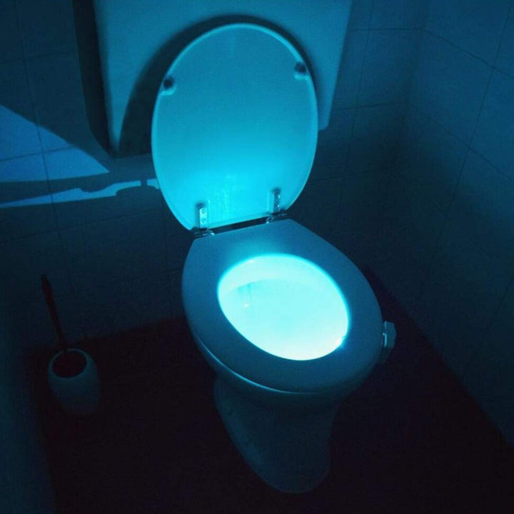 Toilettensitzlampe | Bewegungssensor | Mehrfarbiges Licht | Batterien-Luzern Mode