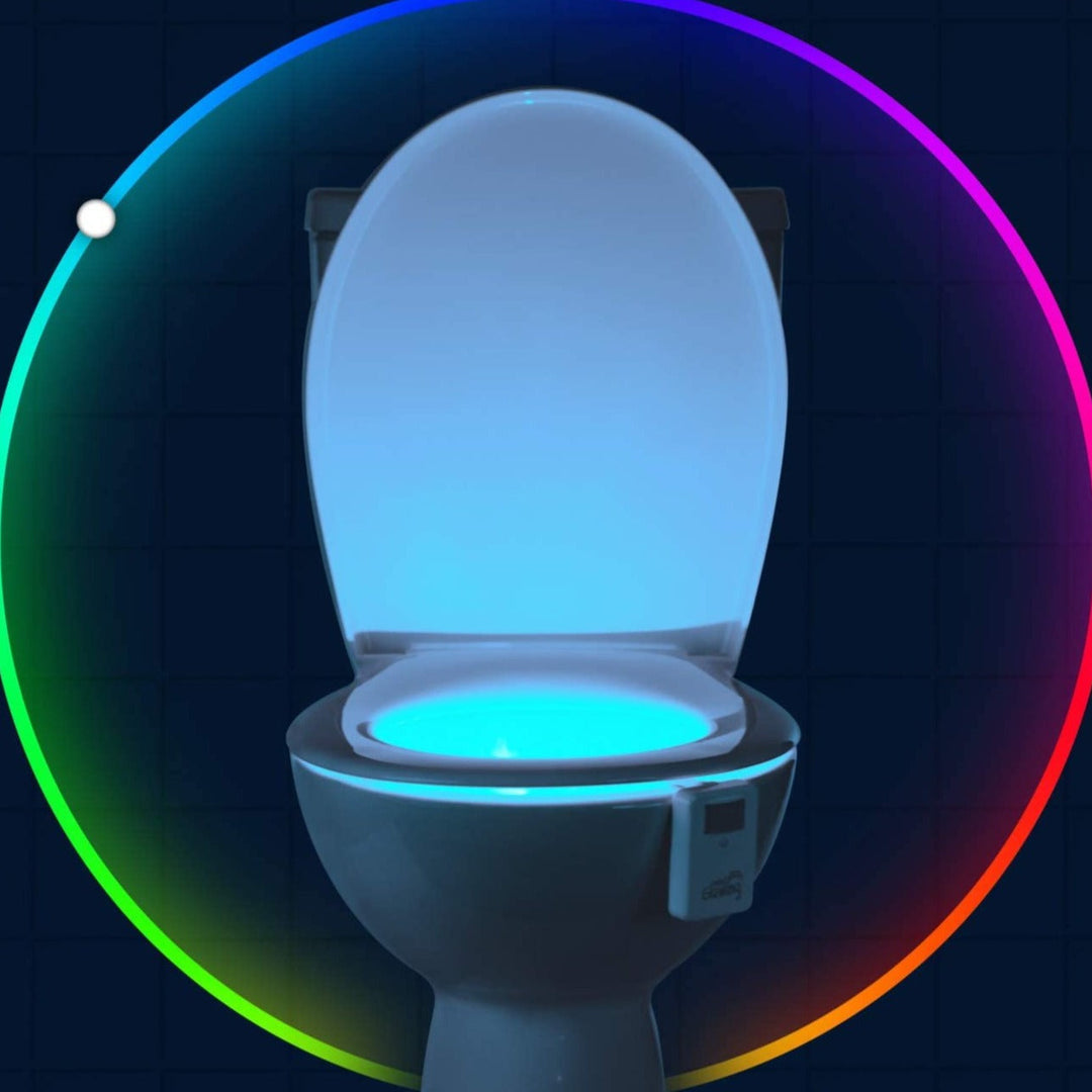 Toilettensitzlampe | Bewegungssensor | Mehrfarbiges Licht | Batterien-Luzern Mode