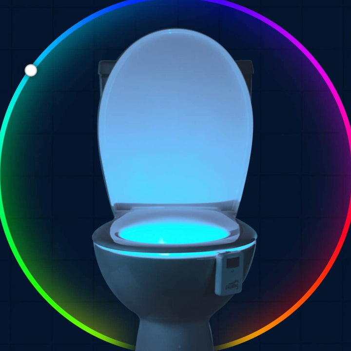 Toilettensitzlampe | Bewegungssensor | Mehrfarbiges Licht | Batterien-Luzern Mode