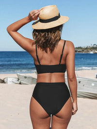 Bikini-Set mit Hohem Bund – Eliva