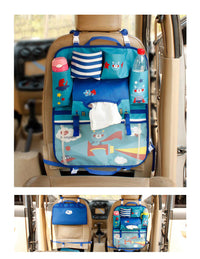 Kinder-Auto Organizer mit Tablet- und Flaschenhalterung – Rückenbuddy (1 kaufen, 1 gratis)